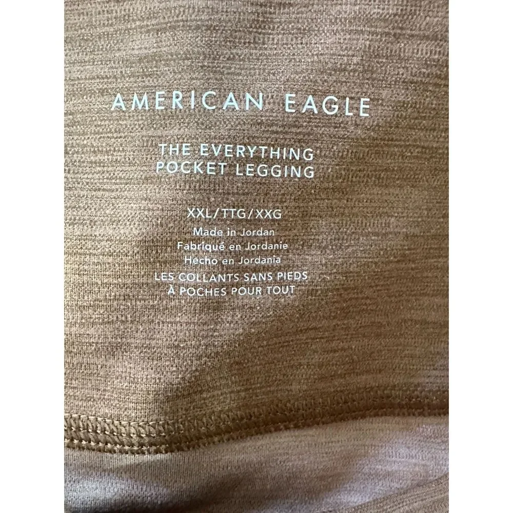 American Eagle Outfitters Athletic The Everything Pocket Leggings, Size XXL - Picture 2 of 3
